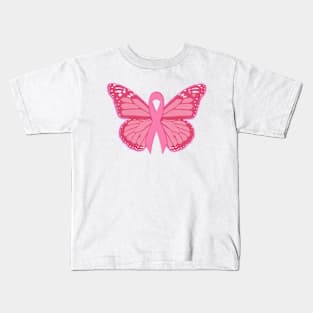 In The Pink Butterfly Kids T-Shirt